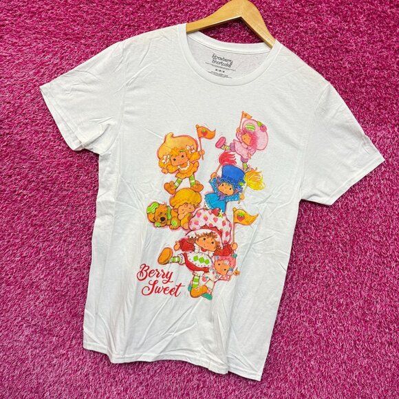 Strawberry Shortcake Berry Sweet Spirit Rally Cartoon Tee M - Picture 3 of 5